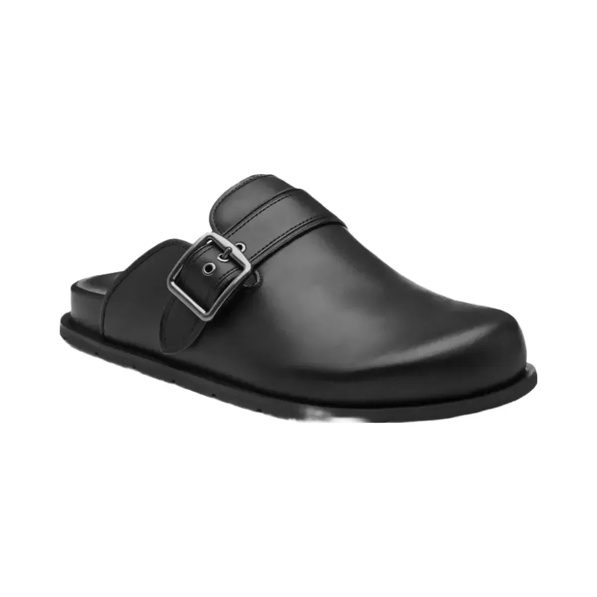 Coach Buckle Clog in Black