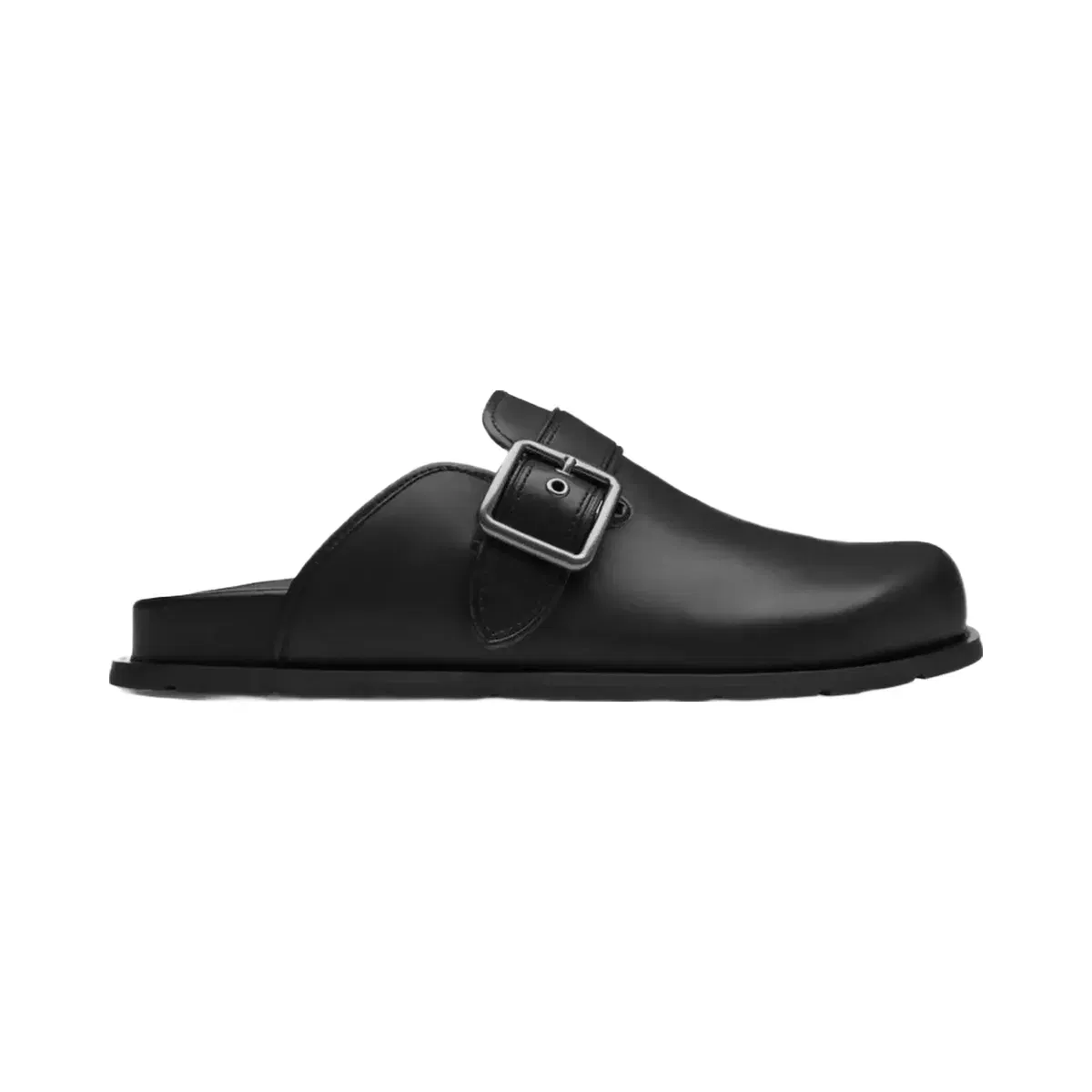 Coach Buckle Clog in Black