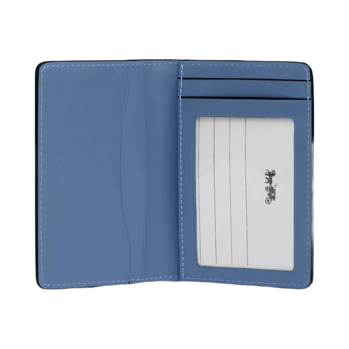 Coach Id Wallet in Light Denim