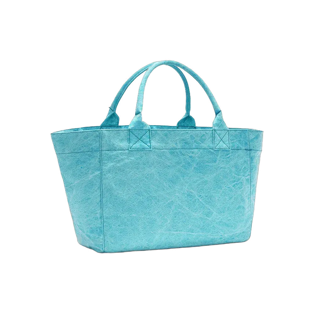 Ganni Medium Tote Bag in Blue