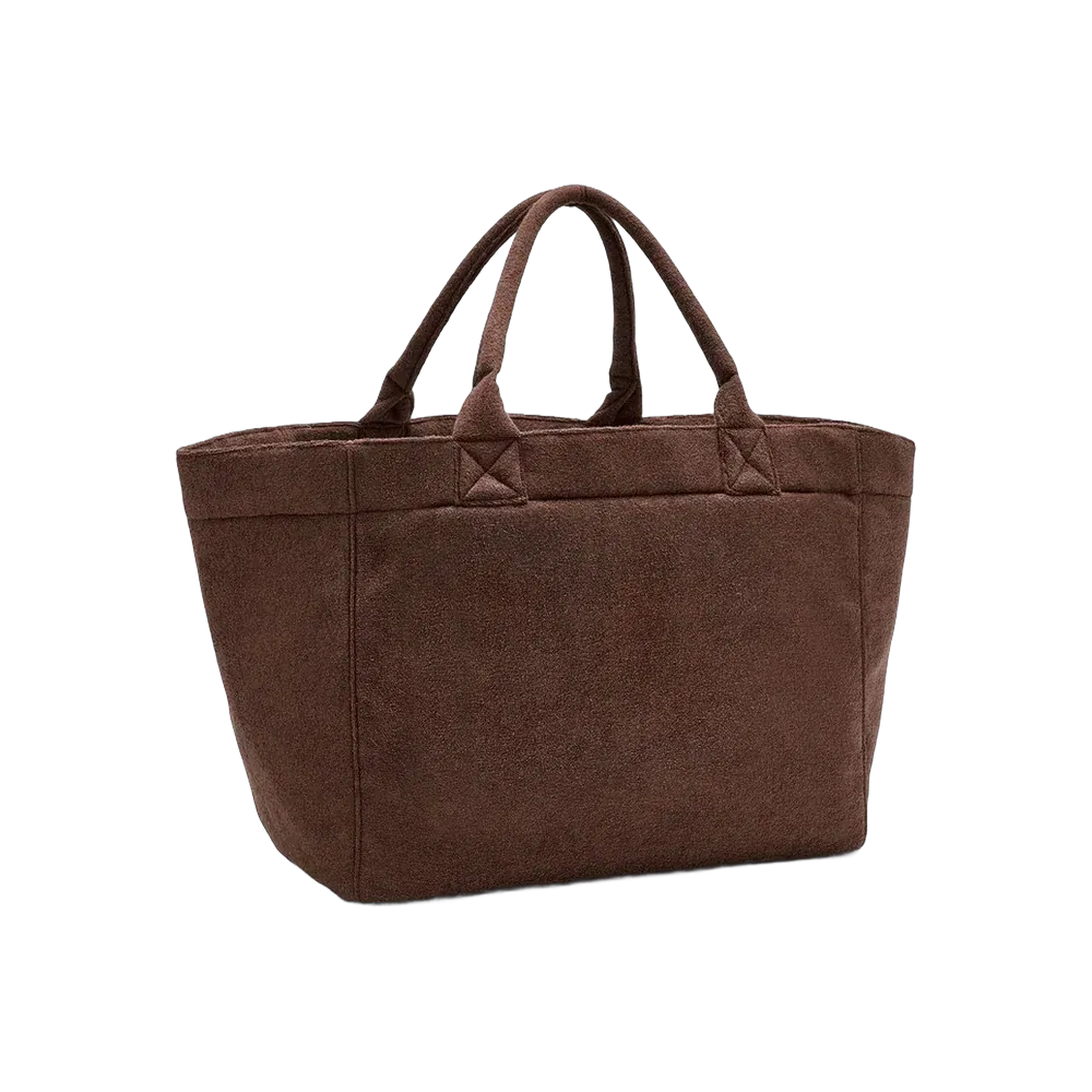 Ganni Reversible Tote XXL in Brown