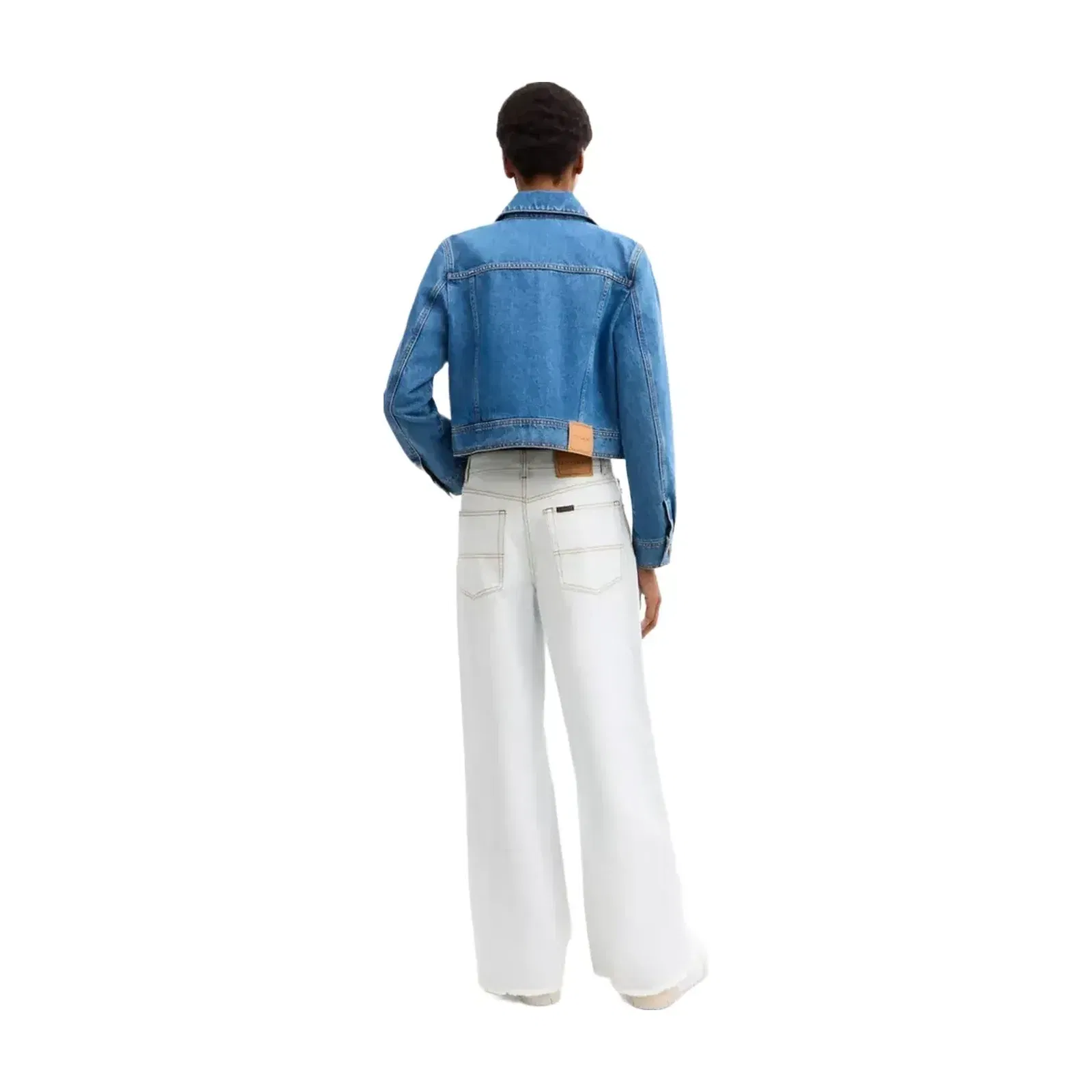 Coach Denim Workwear Pants In Organic Cotton in White