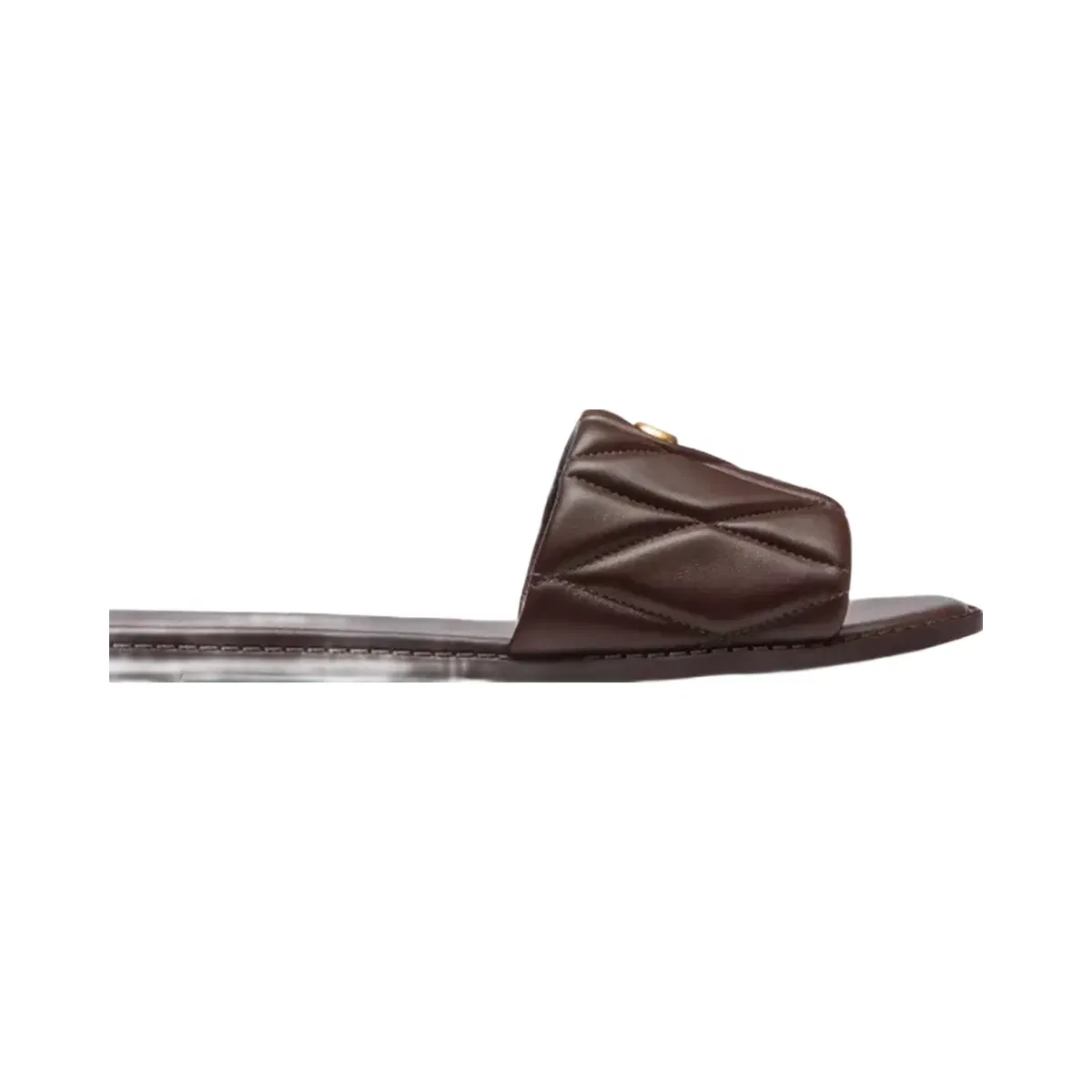 Coach Holly Sandal With Quilting in Maple
