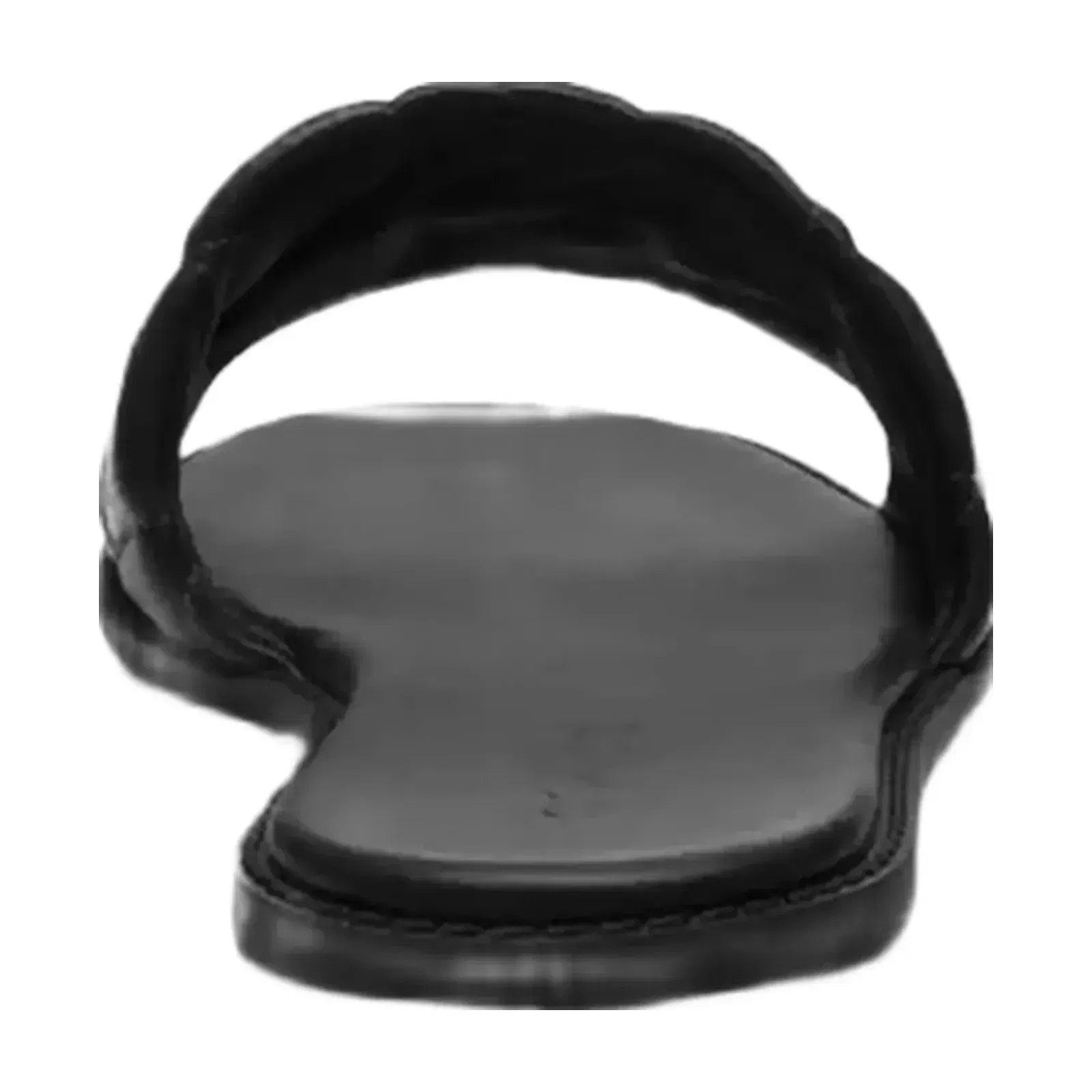 Coach Holly Sandal With Quilting in Black