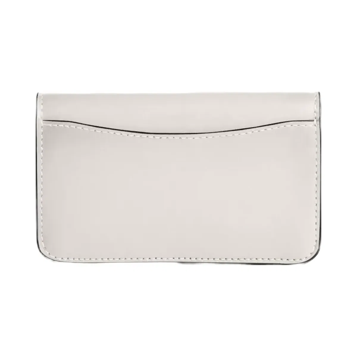 Coach Essential Slim Card Case in Brass Chalk