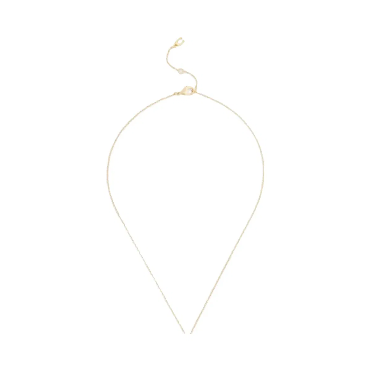Coach Coach Script Heart Pendant Necklace in Gold Multi