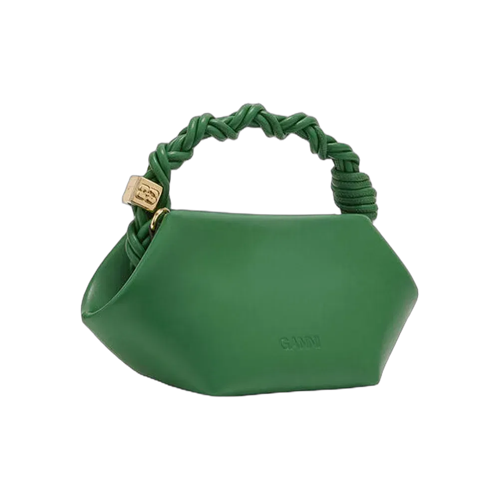 Ganni Green Mini Bou Bag