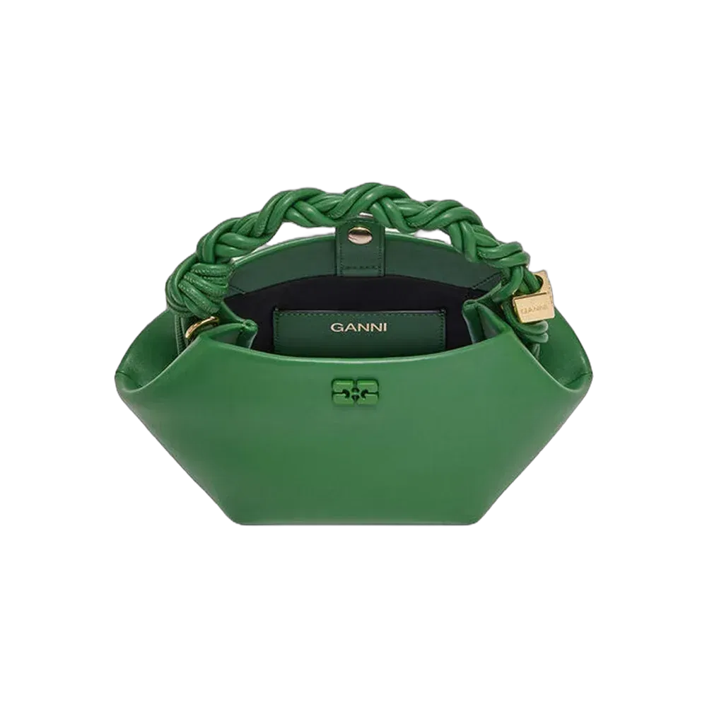 Ganni Green Mini Bou Bag