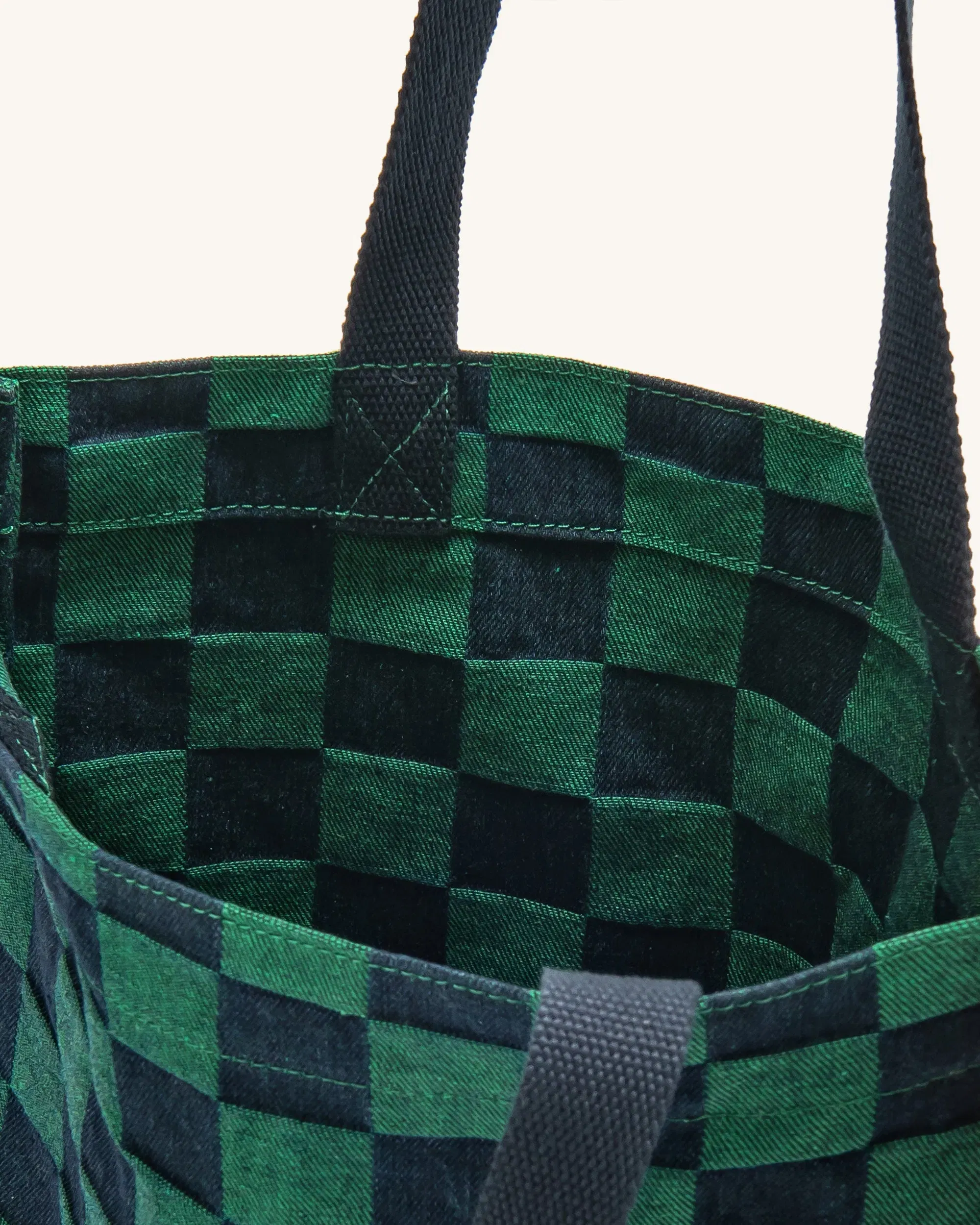 JW PEI Rayna Cloth Tote Bag Jungle Green