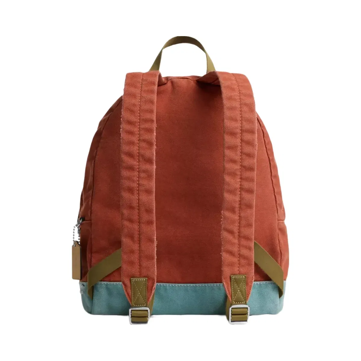Coach Tyler Backpack In Loved Canvas in Silver 1941 Saddle Multi