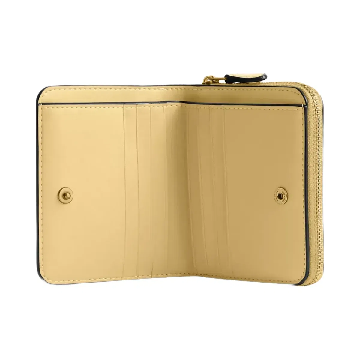 Coach New York Billfold Wallet in Brass Vanilla