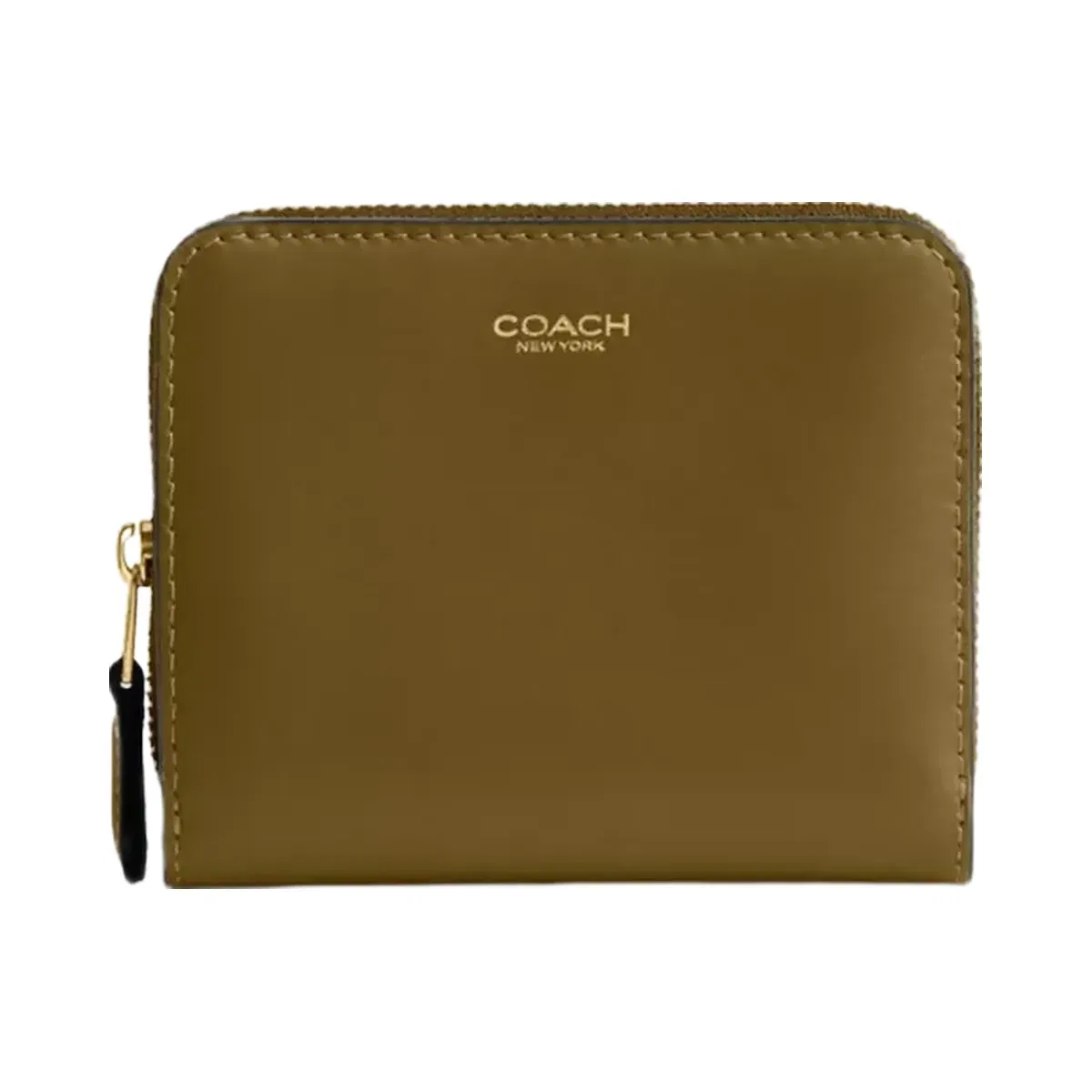 Coach New York Billfold Wallet in Brass Muted Olive