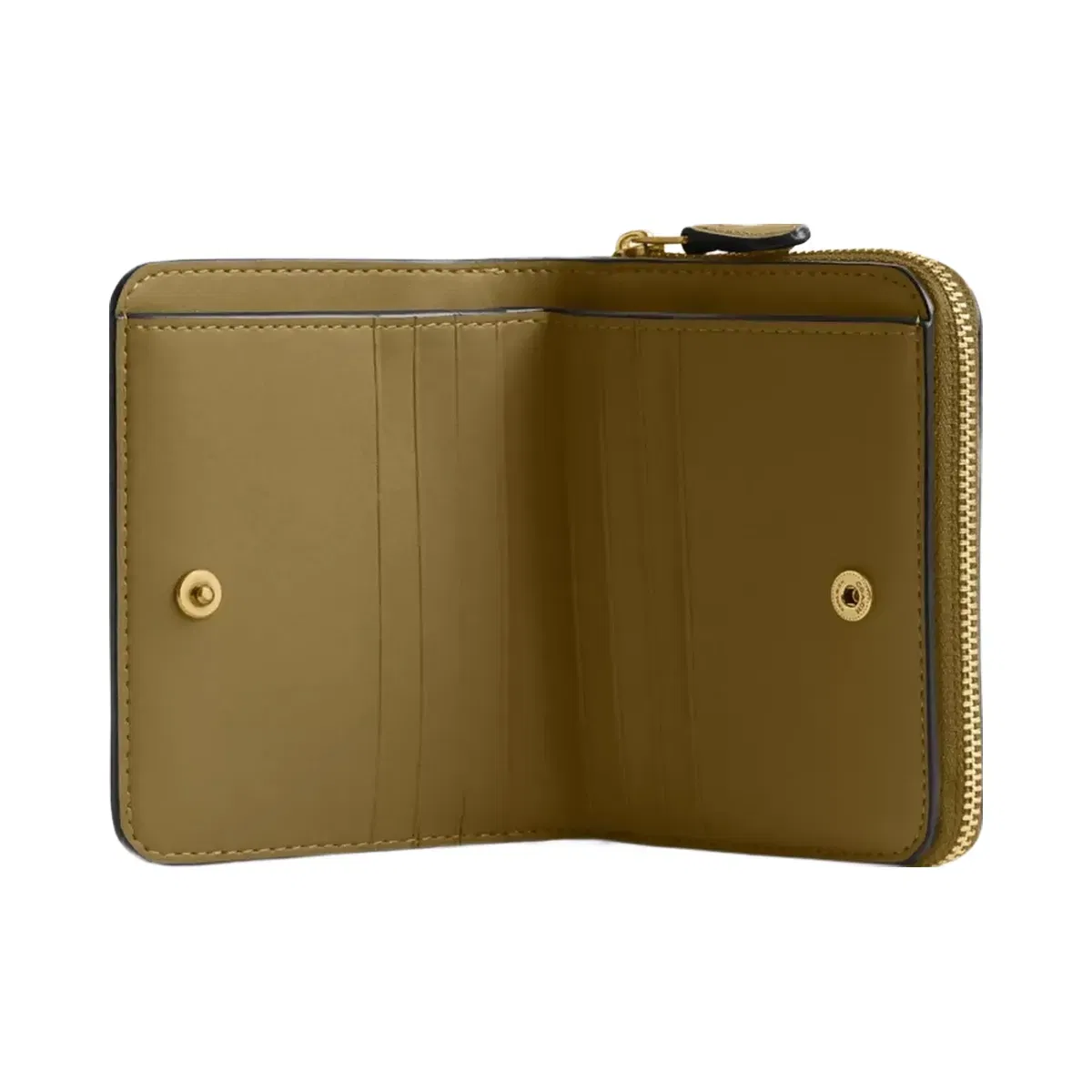 Coach New York Billfold Wallet in Brass Muted Olive