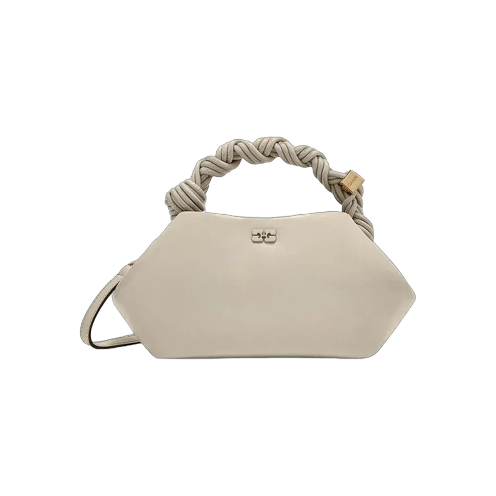Ganni Light Grey Small Bou Bag
