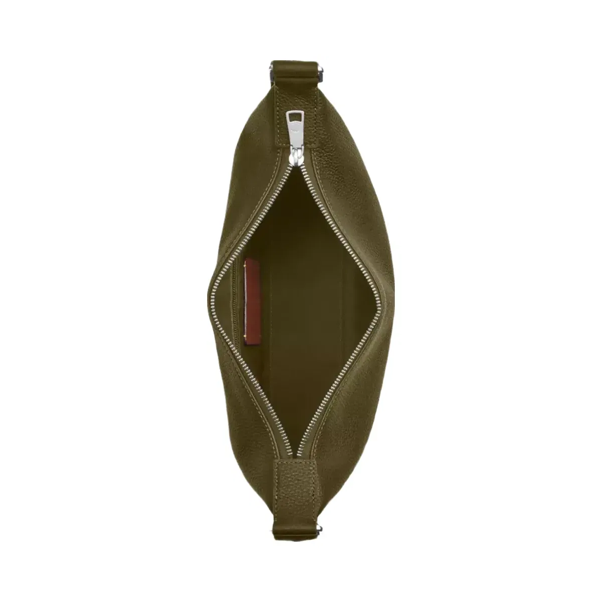 Coach Small Finn Crossbody Bag With Pouch in Silver Olive