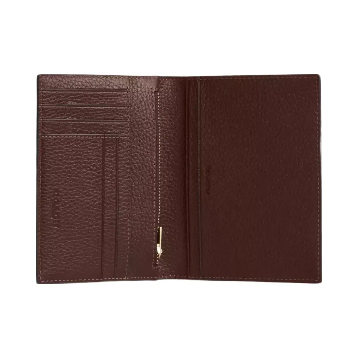 Coach Passport Card Case in Silver Maple