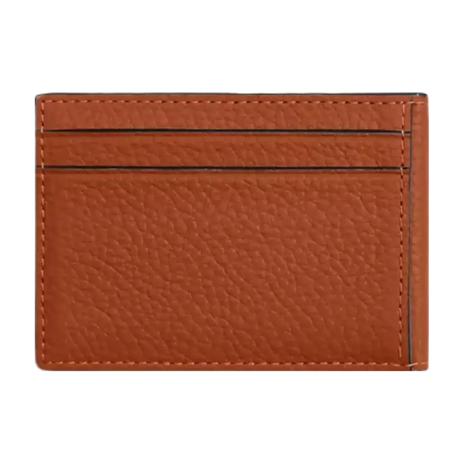 Coach Compact Billfold Wallet in Amber Brown