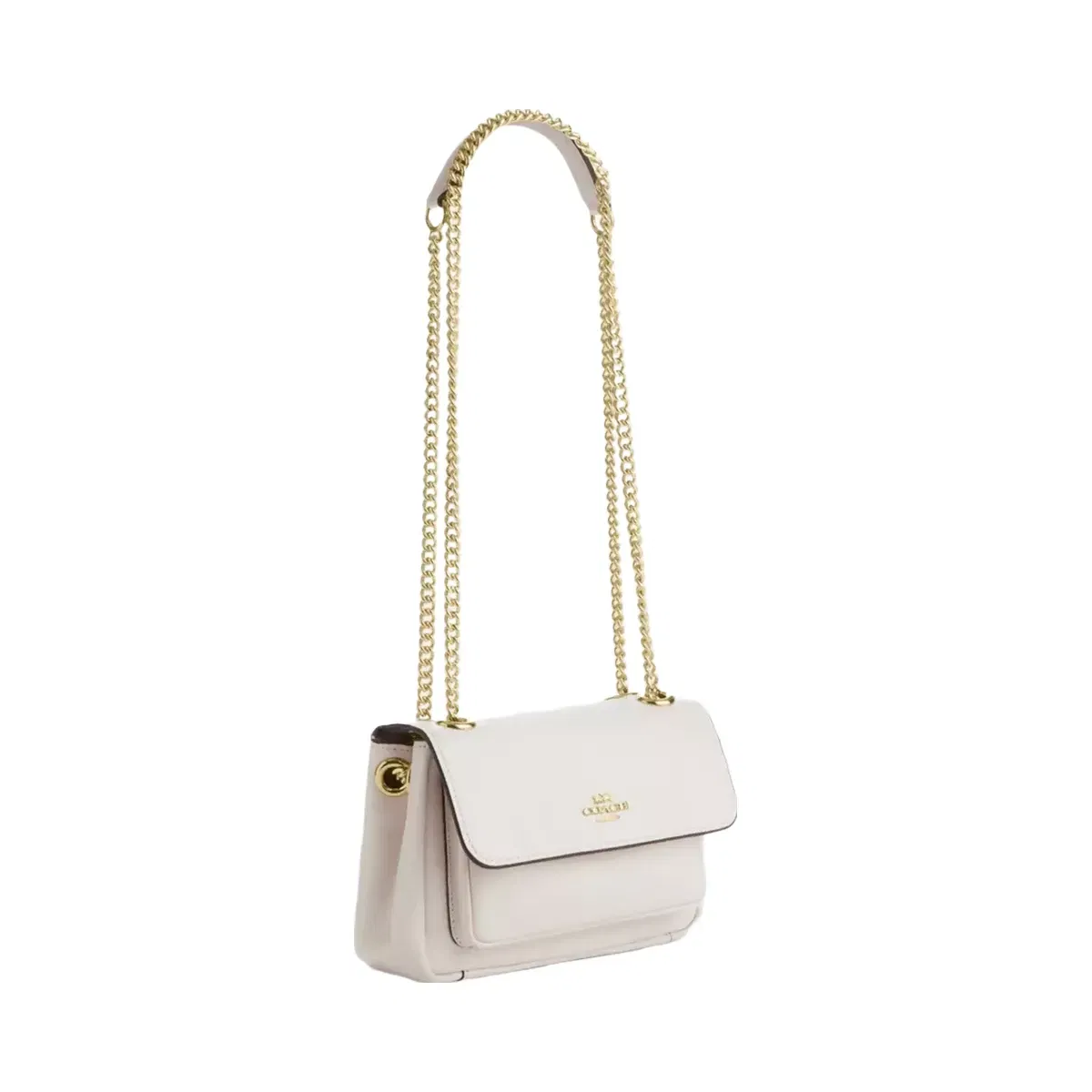 Coach Elodie Crossbody Bag 18 in Gold Chalk