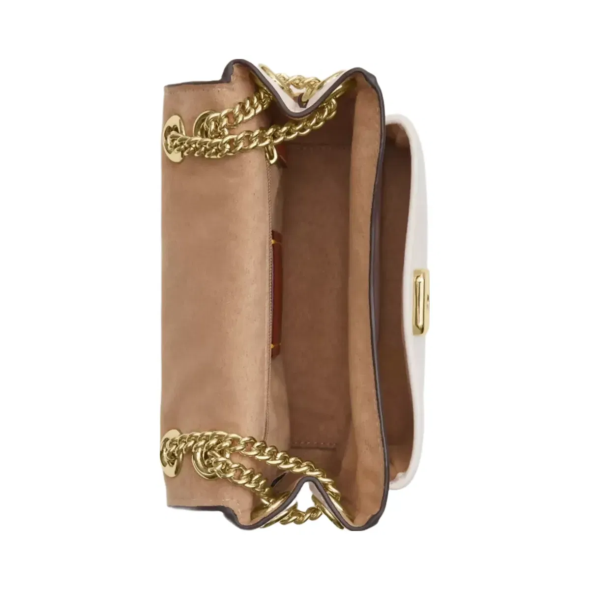 Coach Elodie Crossbody Bag 18 in Gold Chalk