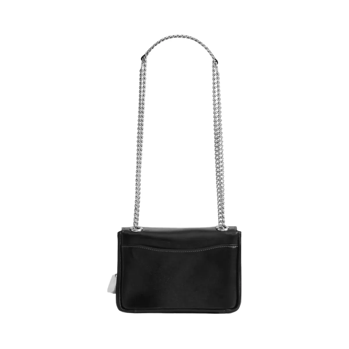 Coach Elodie Crossbody Bag 18 in Silver Black