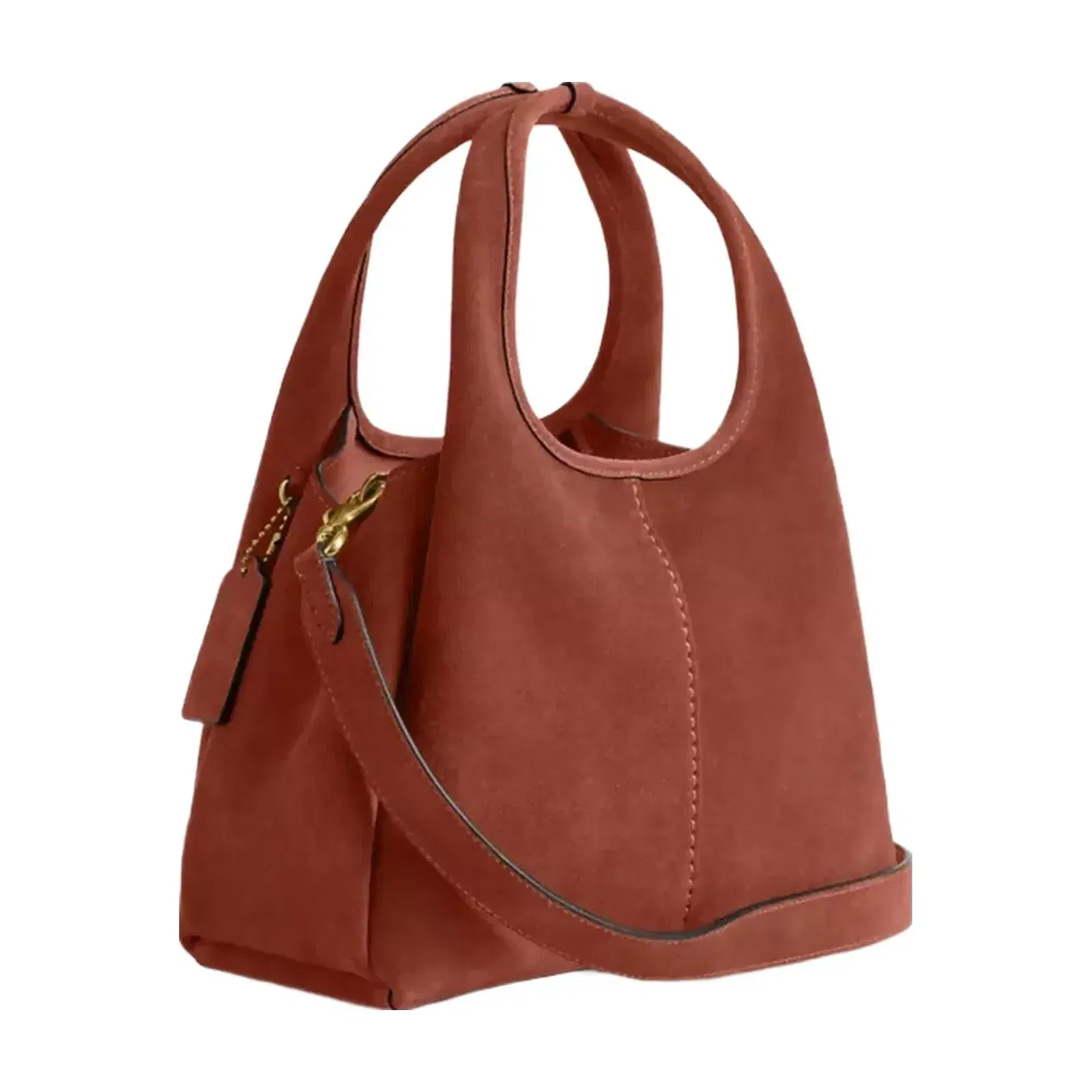 Coach Lana Shoulder Bag 23 in Brass Clay