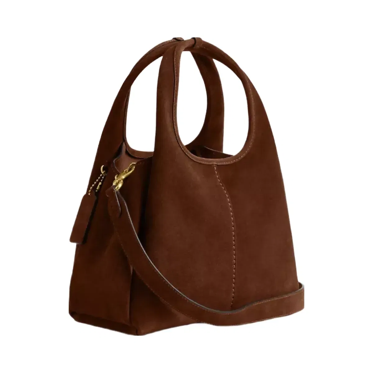 Coach Lana Shoulder Bag 23 in Brass Warm Brown