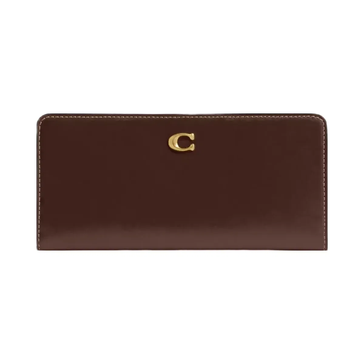Coach Essential Slim Wallet in Brass Maple
