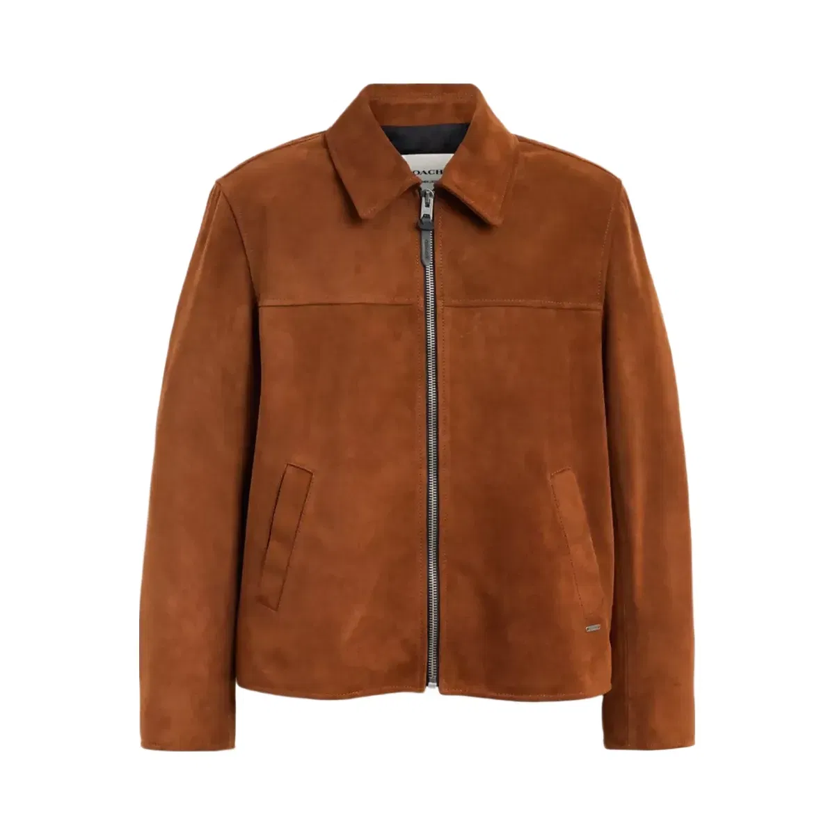 Coach Suede Jacket in Brown