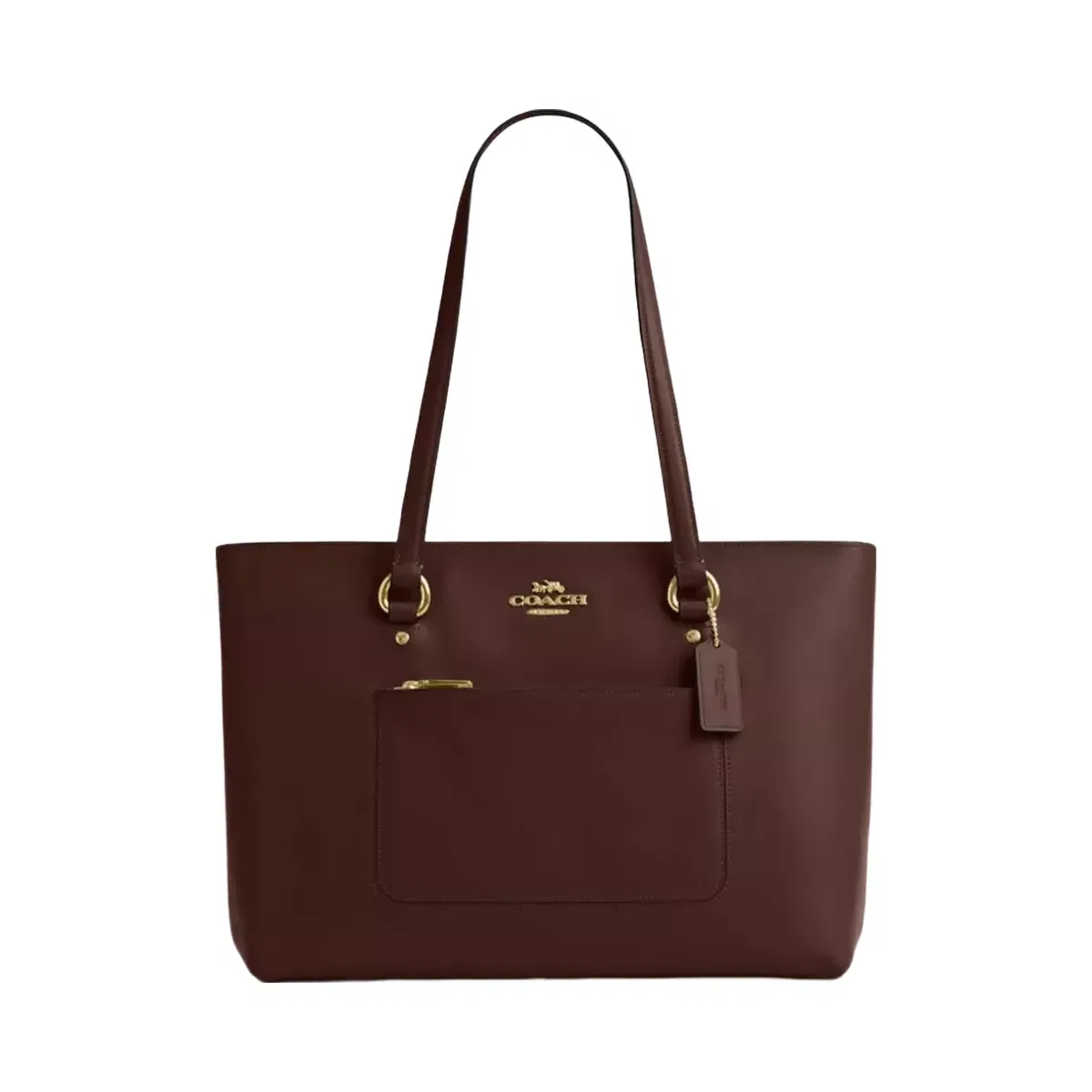 Coach Station Tote Bag Gold Maple