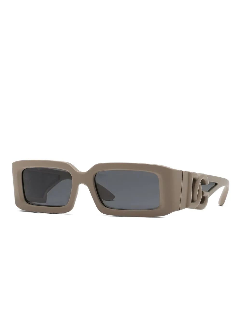 DG-logo rectangular-frame sunglasses