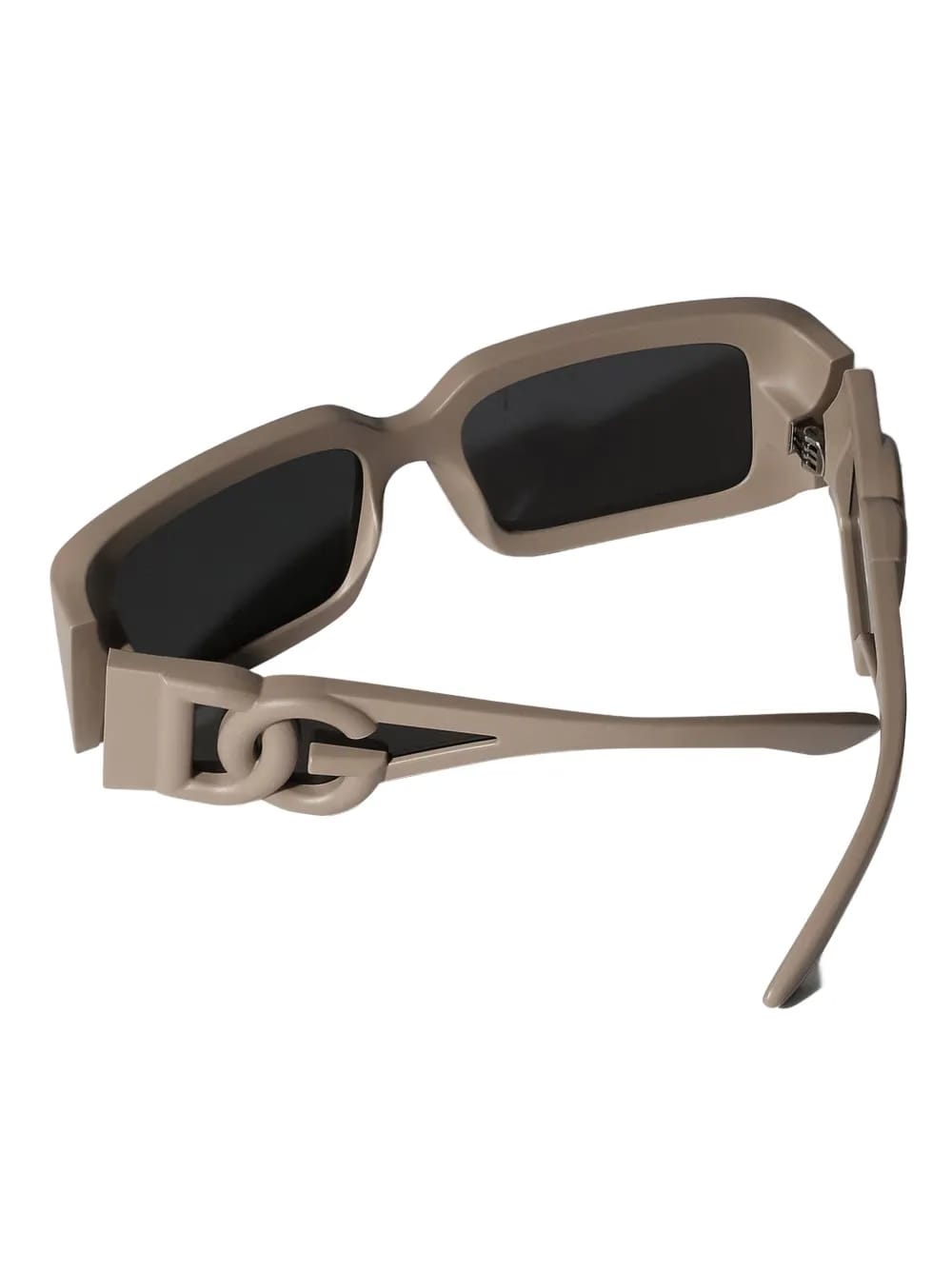 DG-logo rectangular-frame sunglasses