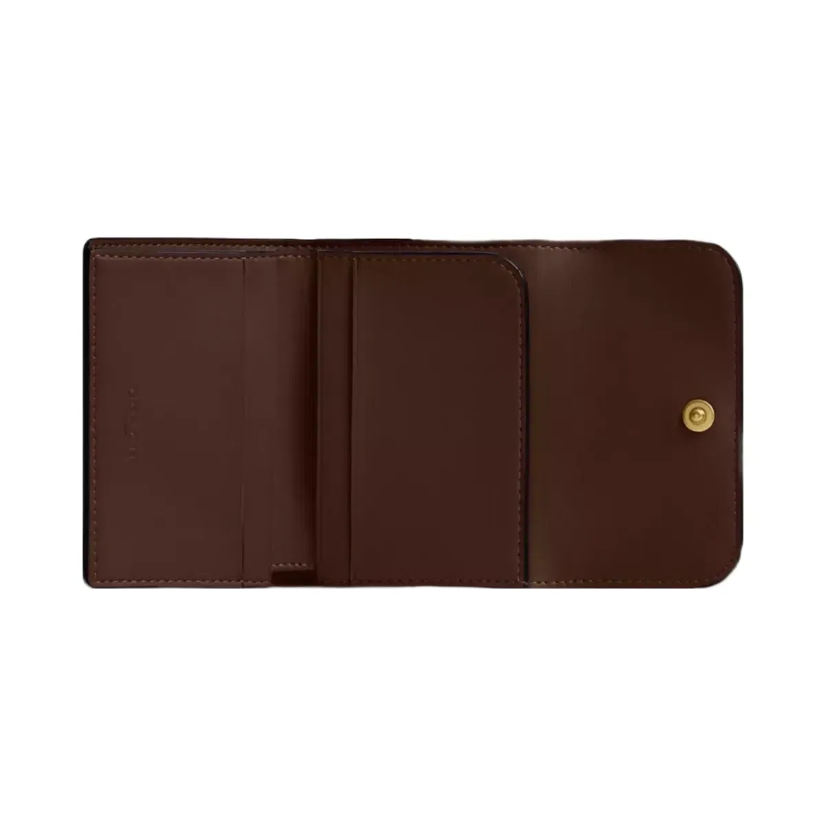 Coach Essential Card Holder Wallet in Brass Maple
