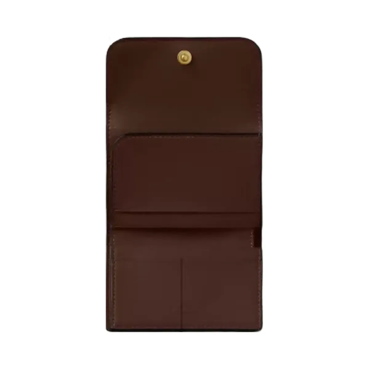 Coach Essential Card Holder Wallet in Brass Maple
