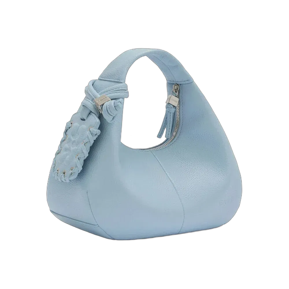 Ganni Mini Hobo Bag in Blue