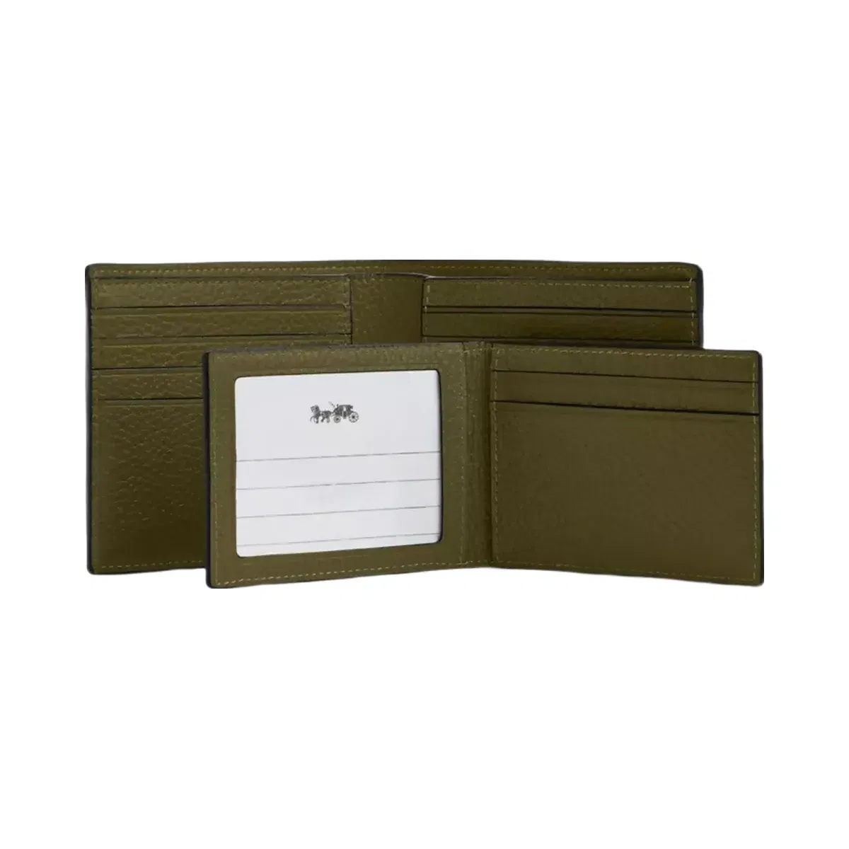 Coach 3-In-1 Wallet in Silver Olive