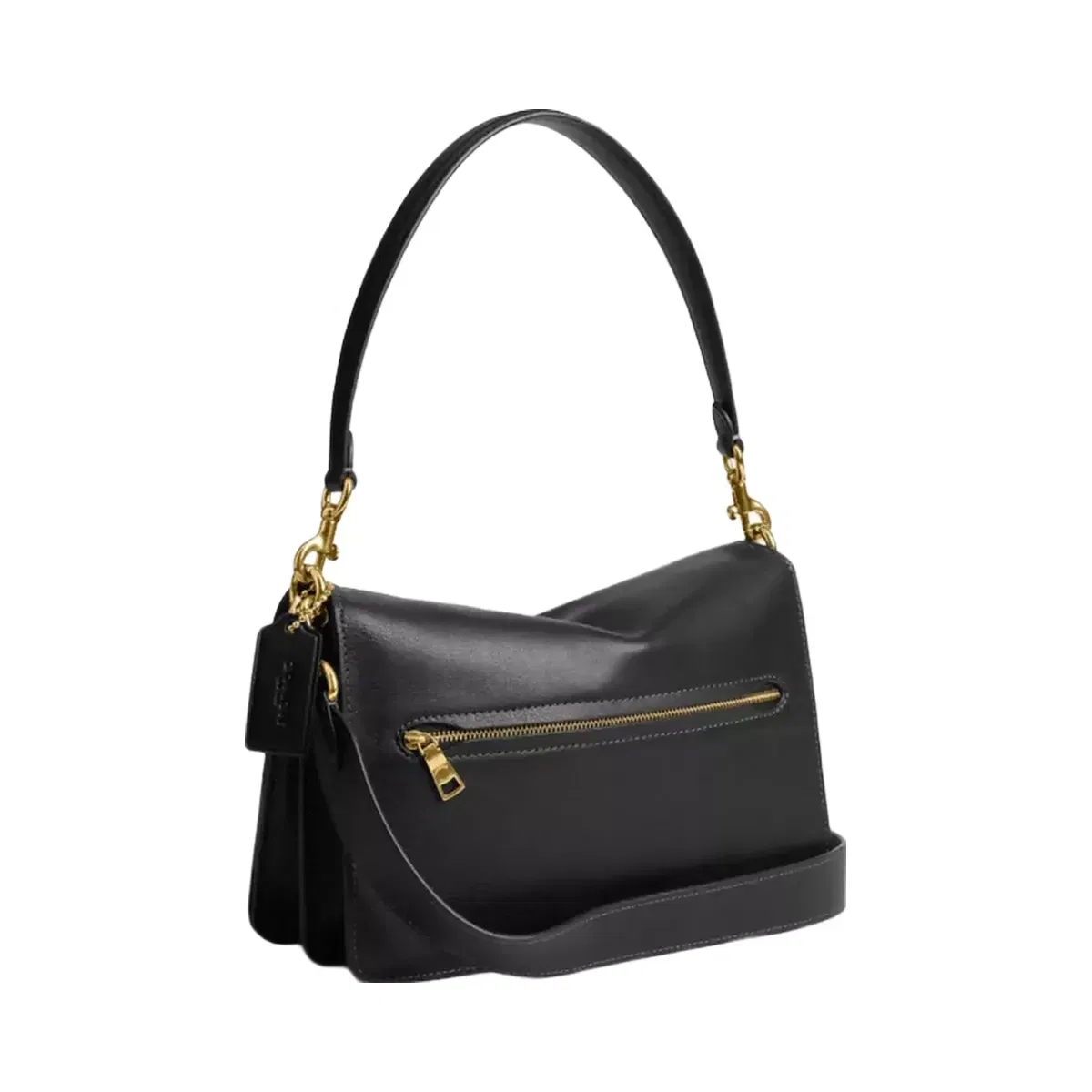 Coach Chain Tabby Shoulder Bag in Brass Black