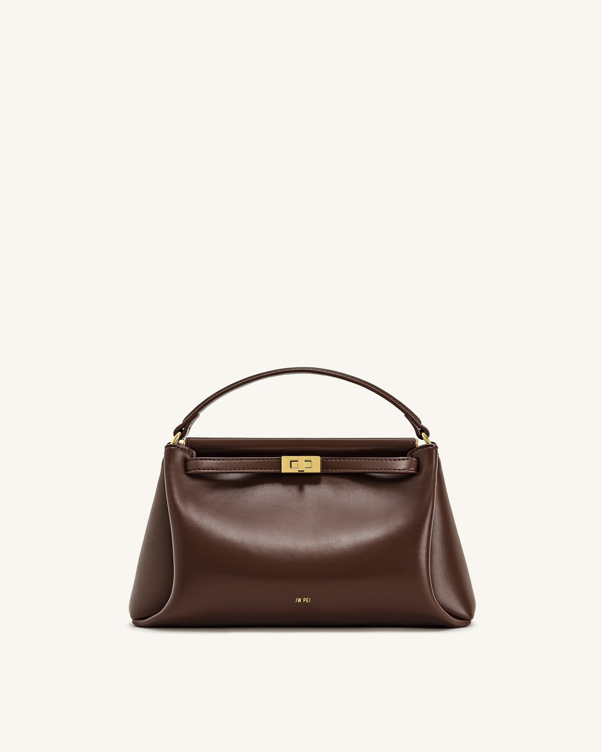 JW PEI Carmen Top Handle Bag Reddish Brown