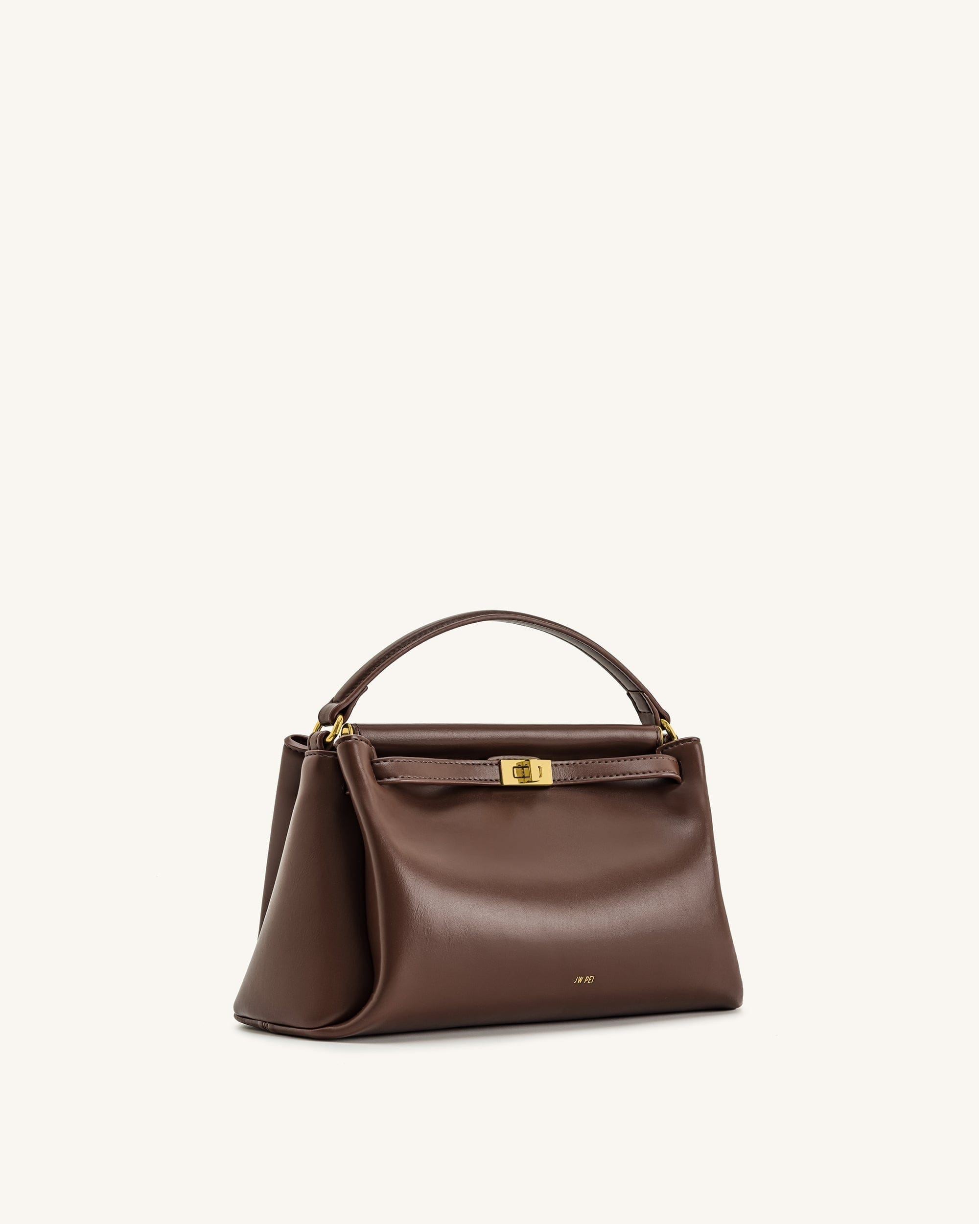 JW PEI Carmen Top Handle Bag Reddish Brown