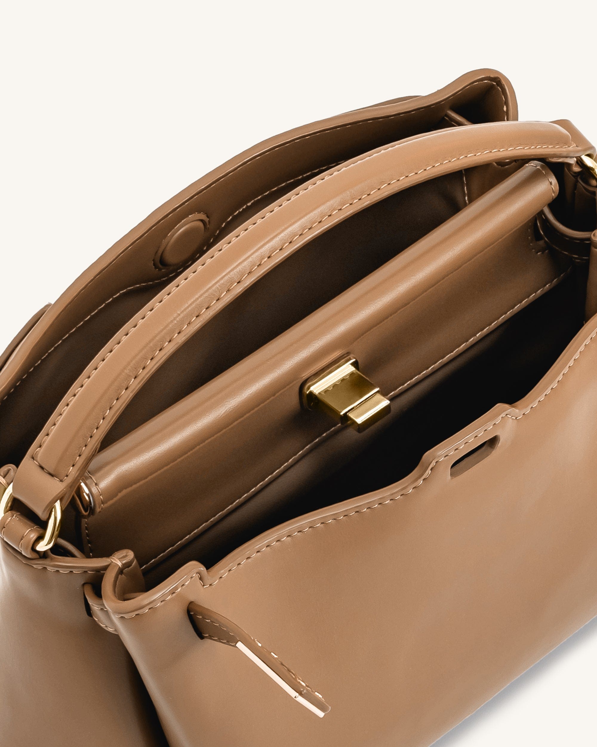 JW PEI Carmen Top Handle Bag Brown