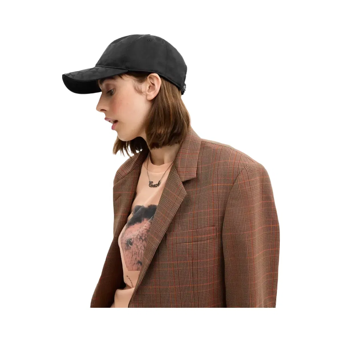 Coach Tonal Signature Baseball Hat in Black