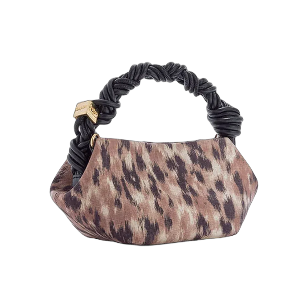 Ganni Mini Bou Bag in Printed Taffeta