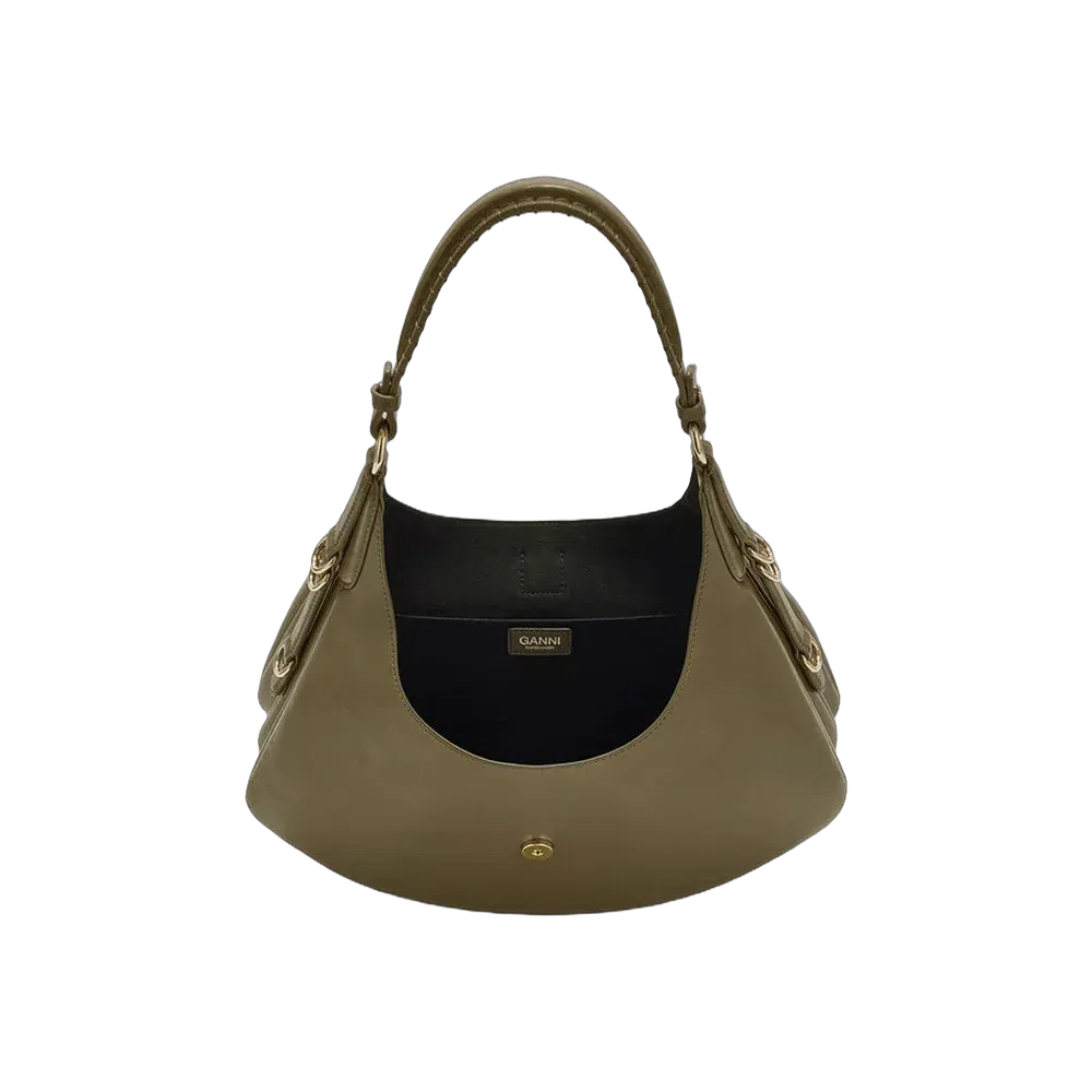 Ganni Small Kat Bag in Green