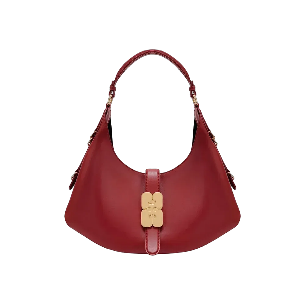 Ganni Red Small Kat Bag