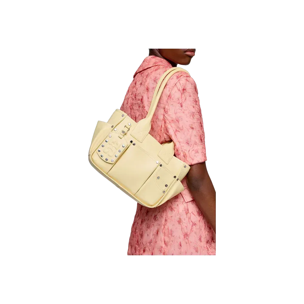 Ganni Small Posy Bag in Yellow