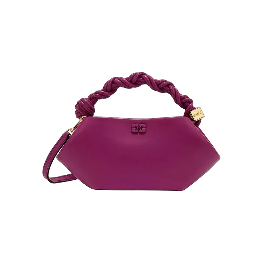 Ganni Purple Mini Bou Bag