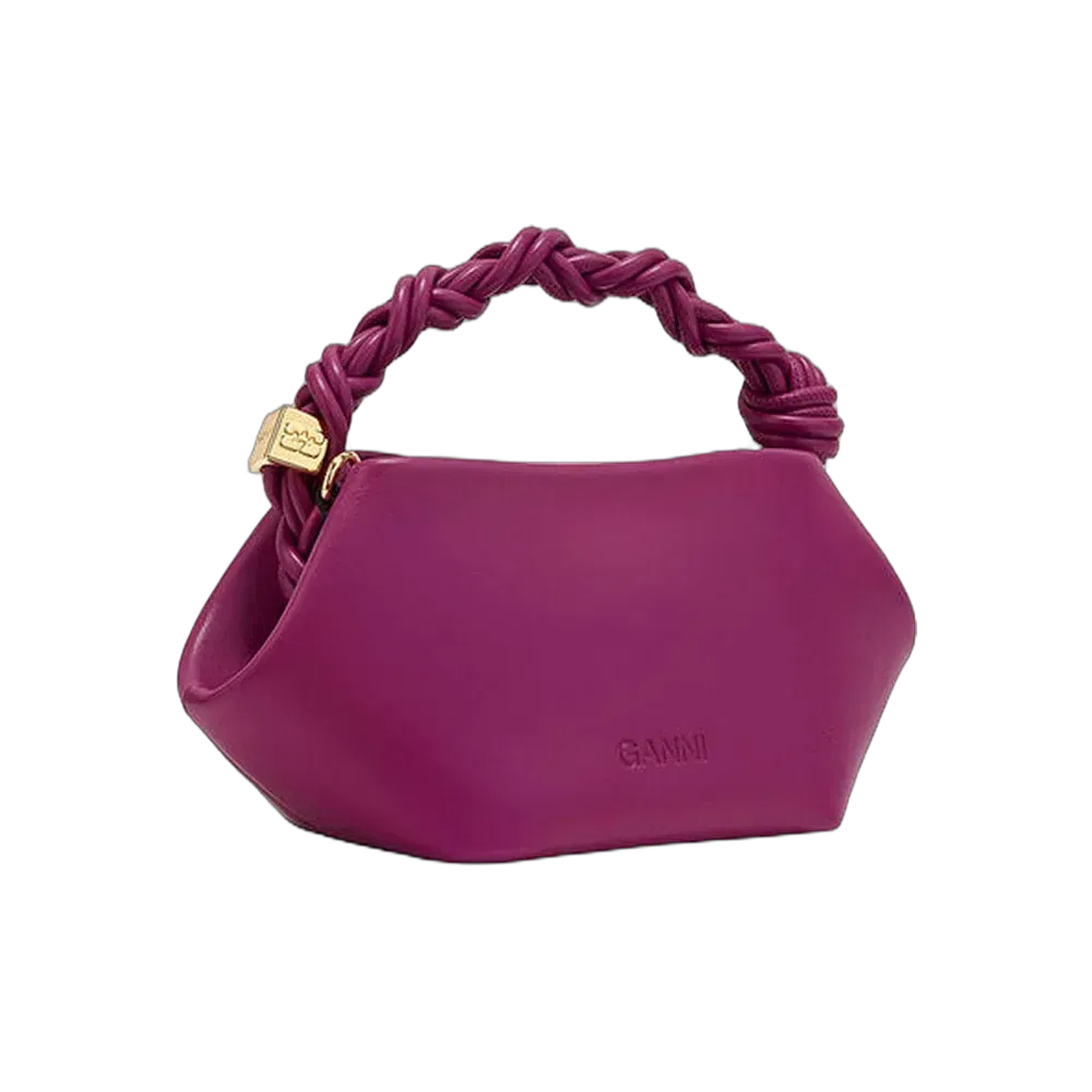 Ganni Purple Mini Bou Bag
