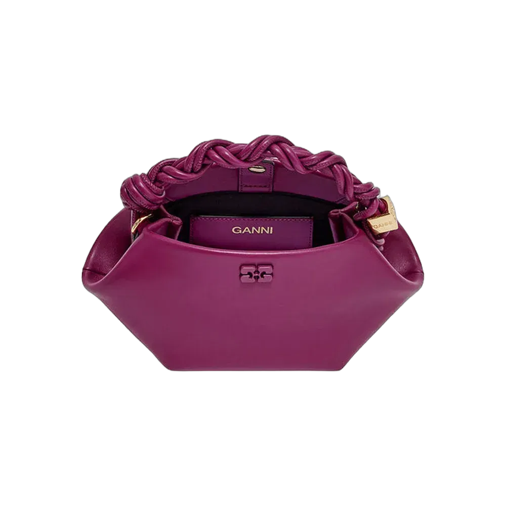 Ganni Purple Mini Bou Bag