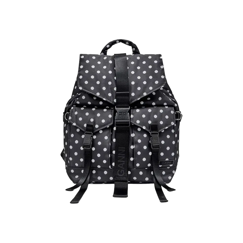 Ganni Dots Re-Tech Backpack