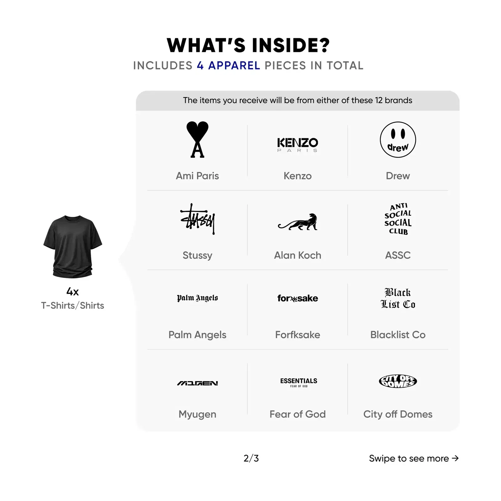 Mystery Box - Adopted (Worth AED 800) (For Him) [4 Global Hype Apparel Inside]