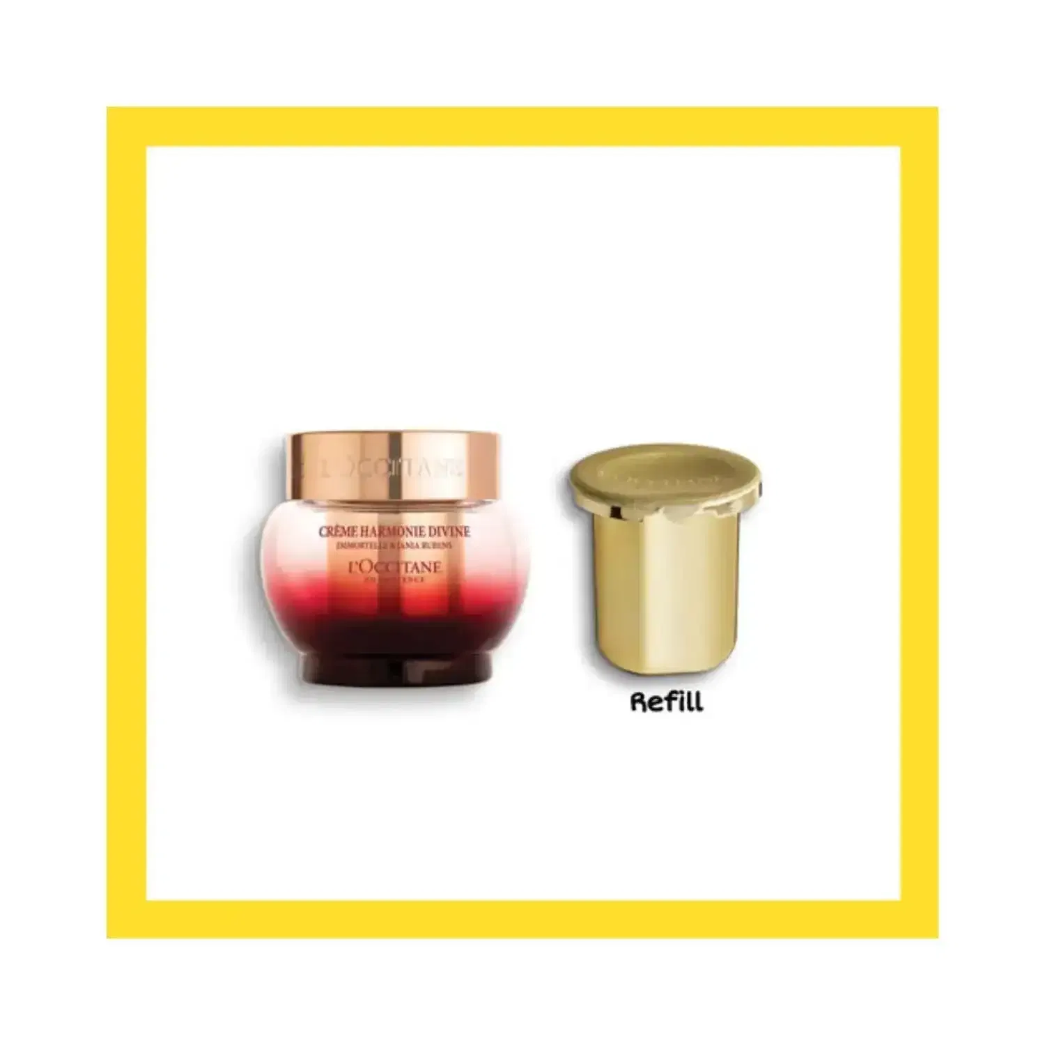 L'occitane Harmonie Divine Cream Refill - (50ml) - L'occitane